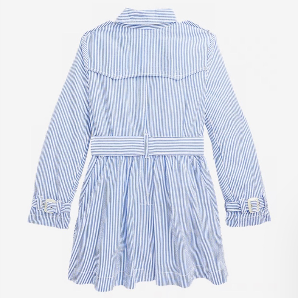 Polo by Ralph Lauren Seersucker Hooded Trench - Picture 3 of 12